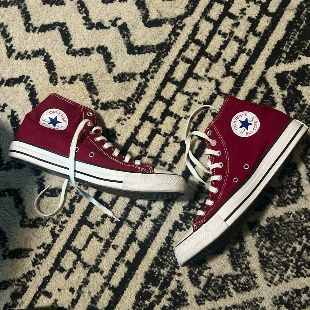 red converse